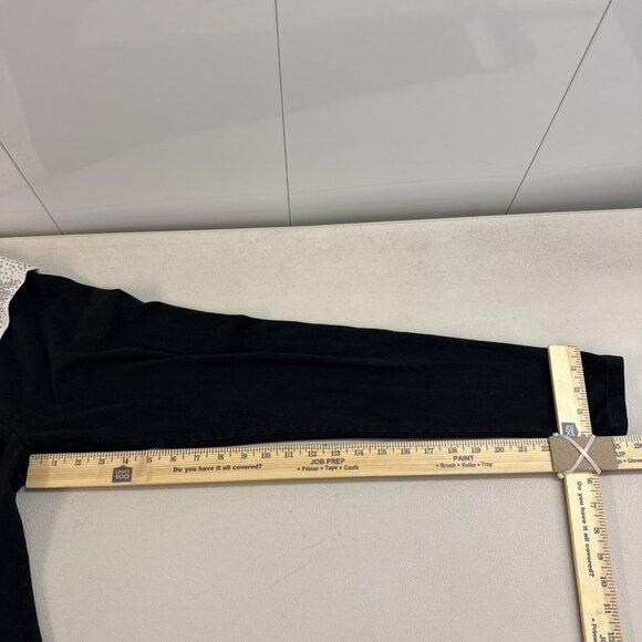 Victoria’s Secret Fold Over Waist Bling Sequin PINK Skinny Leg Yoga Pants Small - Picture 8 of 9